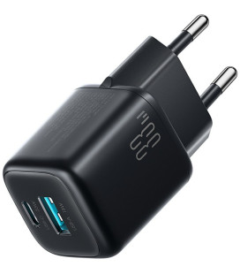 Juodas 33W 1xUSB-A + 1xUSB-C pakrovėjas "Joyroom JR-TG7"