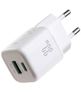 Baltas 33W 1xUSB-A + 1xUSB-C pakrovėjas "Joyroom JR-TG7"