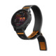 Juoda / oranžinė apyrankė Garmin Quick Release 22mm laikrodžiui "Spigen Athlex Air"