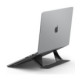 Pilkas nešiojamo kompiuterio stovas "Spigen LD201-S6 Slimfold Laptop Stand"