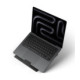 Pilkas nešiojamo kompiuterio stovas "Spigen LD201-S8 Slimfold Laptop & Tablet Stand"