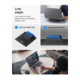 Pilkas nešiojamo kompiuterio stovas "Spigen LD201-S8 Slimfold Laptop & Tablet Stand"