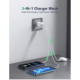Baltas 30W 1xUSB-A + 1xUSB-C + 1xLightning pakrovėjas "Joyroom JR-TG6"