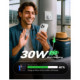 Baltas 30W 1xUSB-A + 1xUSB-C + 1xLightning pakrovėjas "Joyroom JR-TG6"