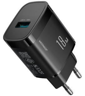 Juodas 18W 1xUSB-A pakrovėjas "Joyroom JR-TF4"