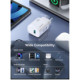 Juodas 18W 1xUSB-A pakrovėjas + USB-A - USB-C 100cm laidas "Joyroom JR-TF4"