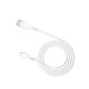 Baltas USB-A - MicroUSB 2.4A 100cm laidas "Hoco X37 Cool Power"