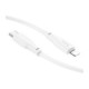 Baltas USB-C - Lightning PD20W 100cm laidas "Hoco X93"