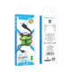 Juodas USB-A - MicroUSB 2.4A 100cm laidas "Hoco X83"