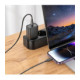 Baltas 30W GaN 1xUSB-C pakrovėjas + USB-C - Lightning 100cm laidas "Hoco N62"
