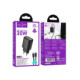 Juodas 30W GaN 1xUSB-C pakrovėjas + USB-C - USB-C 100cm laidas "Hoco N62"