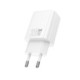 Baltas 20W GaN 1xUSB-C pakrovėjas "Hoco N60"
