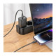 Baltas 20W GaN 1xUSB-C pakrovėjas + USB-C - Lightning 100cm laidas "Hoco N60"