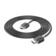 Juodas HDMI - HDMI 200cm laidas "Hoco US08"