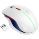 Balta belaidė pelė "Hoco GM40 RGB"
