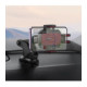Juodas automobilinis telefono laikiklis "Hoco H65 Dash"