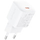 Baltas 1xUSB-C (PD/QC/FCP/AFC) 30W GaN pakrovėjas "Acefast A118"