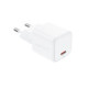 Baltas 1xUSB-C (PD/QC/FCP/AFC) 30W GaN pakrovėjas "Acefast A118"