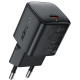 Juodas 1xUSB-C (PD/QC/FCP/AFC) 30W GaN pakrovėjas "Acefast A118"