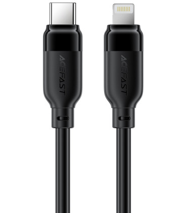 Juodas USB-C - Lightning 30W 120cm laidas "Acefast C16-01"