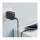 Juodas USB-A - USB-C 3A 120cm laidas "Acefast C16-04"