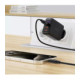 Juodas USB-A - USB-C 3A 120cm laidas "Acefast C16-04"