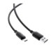 Juodas USB-A - USB-C 3A 120cm laidas "Acefast C16-04"