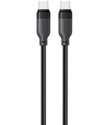 Juodas USB-C - USB-C 60W 120cm laidas "Acefast C16-03"