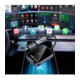 Juodas belaidis CarPlay/Android Auto adapteris "Acefast QC1"