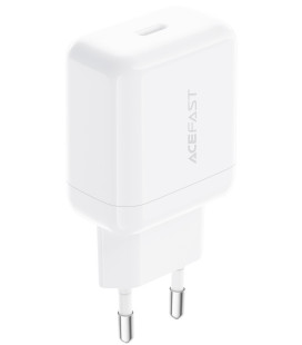 Baltas 1xUSB-C (PD/QC/FCP/AFC) 20W pakrovėjas "Acefast A130"