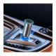 Pilkas 1xUSB-A + 1xUSB-C 95W automobilinis pakrovėjas "Acefast B16"