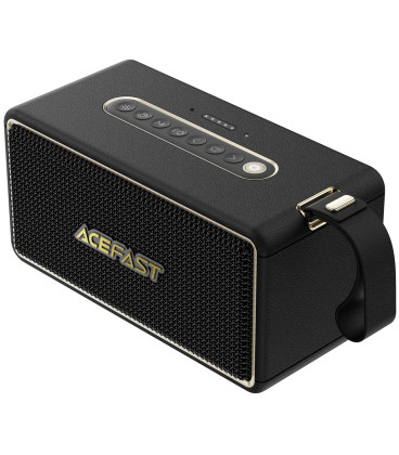Juodas bluetooth nešiojamas garsiakalbis "Acefast K3 Max"