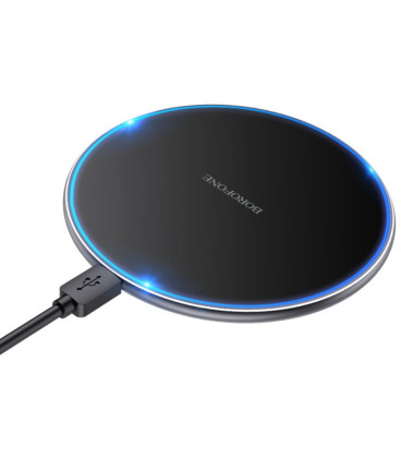 Juodas belaidis 15W pakrovėjas "Borofone BQ3 Pro"