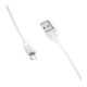 Baltas USB-A - Lightning 100cm laidas "Borofone BX19"