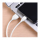 Baltas USB-A - Lightning 100cm laidas "Borofone BX19"
