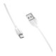 Baltas USB-A - MicroUSB 100cm laidas "Borofone BX19"