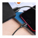 Juodas USB-A - MicroUSB 100cm laidas "Borofone BX19"