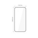 Apsauginis grūdintas stiklas Xiaomi 17T Pro telefonui "Tech-Protect Glass Fit+ 2-Pack"