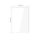 Apsauginis grūdintas stiklas Xiaomi Redmi Pad 2 9.7 planšetei "Tech-Protect Glass Fit+ 2-Pack"