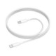 Baltas USB-C - USB-C 60W 100cm laidas "Borofone BX117"