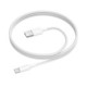 Baltas USB-A - USB-C 3A 100cm laidas "Borofone BX117"