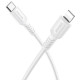 Baltas USB-C - Lightning 27W 100cm laidas "Borofone BX116"