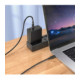Juodas USB-C - USB-C 60W 100cm laidas "Borofone BX111"