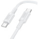 Baltas USB-C - USB-C 60W 100cm laidas "Borofone BX111"