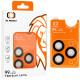 Juodas kameros apsauga Apple iPhone 17 Pro / 17 Pro Max telefonui "Tel Protect Titanium Lens 99% AR"
