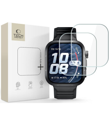 Ekrano apsauga Huawei Watch Fit 5 Pro laikrodžiui "Tech-Protect Hydro Flex+ 2-Pack"
