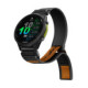 Juoda / oranžinė apyrankė Garmin Quickfit 22mm laikrodžiui "Spigen Athlex Air"