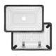 Juodas / skaidrus dėklas Apple MacBook Neo 13 2026 kompiuteriui "Tech-Protect Kevlar Pro"