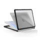Juodas / matinis skaidrus dėklas Apple MacBook Neo 13 2026 kompiuteriui "Tech-Protect Velar"