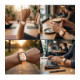 Oranžinė apyrankė Huawei Watch 3 / 4 / 4 Pro / 5 / 5 Pro laikrodžiui "Tech-Protect Nylon"